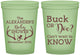 Custom Baby Shower 16 oz Glow In The Dark Cups - Gender Reveal Buck Or Doe | 90131