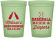 Custom Baby Shower 16 oz Glow In The Dark Cups - Baseball Beer Diapers | 90132