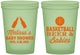 Custom Baby Shower 16 oz Glow In The Dark Cups - Basketball Beer Babies | 90134