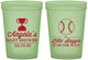 Custom Baby Shower 16 oz Glow In The Dark Cups - Baseball Little Slugger | 90145