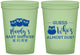 Custom Baby Shower 16 oz Glow In The Dark Cups - Owl Whos Almost Due | 90170