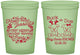 Custom Baby Shower 16 oz Glow In The Dark Cups - Christmas Gender Reveal | 90193