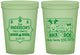 Custom Baby Shower 16 oz Glow In The Dark Cups - Christmas Gender Reveal | 90194
