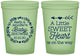Custom Baby Shower 16 oz Glow In The Dark Cups - Little Sweet Heart | 90195