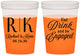 Custom Engagement 16 oz Color Changing Cups - Eat Drink Be Engaged | 10000
