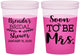 Custom Bridal Shower 16 oz Color Changing Cups - Soon To Be Mrs | 100013