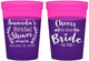 Custom Bridal Shower 16 oz Color Changing Cups - Cheers To The Bride | 100014
