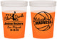 Custom Bar Mitzvah 16 oz Color Changing Cups - 13th Birthday Basketball | 110000