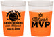Custom Bar Mitzvah 16 oz Color Changing Cups - 13th Birthday Basketball | 110001