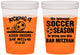 Custom Bar Mitzvah 16 oz Color Changing Cups - 13th Birthday Soccer | 110009