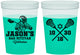 Custom Bar Mitzvah 16 oz Color Changing Cups - 13th Birthday Lacrosse | 110012