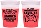 Custom Bar Mitzvah 16 oz Color Changing Cups - 13th Birthday Video Game | 110013