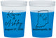Custom Wedding 16 oz Color Changing Cups - Indiana | 113