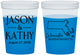 Custom Wedding 16 oz Color Changing Cups - Massachusetts | 120