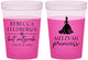 Custom Bat Mitzvah 16 oz Color Changing Cups - 12th Birthday Princess | 120003