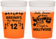 Custom Bat Mitzvah 16 oz Color Changing Cups - 12th Birthday Hollywood | 120006