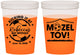 Custom Bat Mitzvah 16 oz Color Changing Cups - 12th Birthday Soccer | 120013