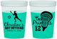 Custom Bat Mitzvah 16 oz Color Changing Cups - 12th Birthday Lacrosse | 120017