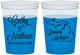 Custom Wedding 16 oz Color Changing Cups - Michigan | 121