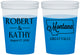 Custom Wedding 16 oz Color Changing Cups - Montana | 125