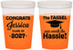 Custom Graduation 16 oz Color Changing Cups - Class Of 2027 Tassel Hassel | 130012