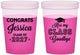 Custom Graduation 16 oz Color Changing Cups - Class Of 2027 Kiss Class Goodbye | 130029