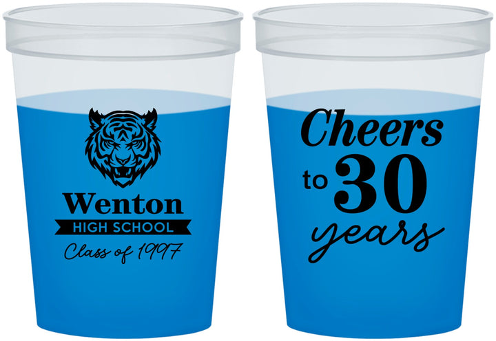 Custom Class Reunion 16 oz Color Changing Cups - Class Of 1997 30 Year | 140002