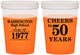 Custom Class Reunion 16 oz Color Changing Cups - Class Of 1977 50 Year | 140004