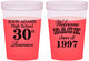 Custom Class Reunion 16 oz Color Changing Cups - Class Of 1997 30 Year | 140007