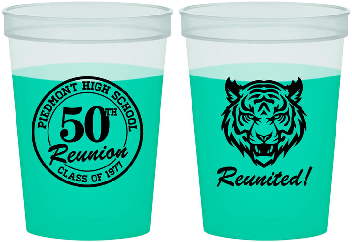 Custom Class Reunion 16 oz Color Changing Cups - Class Of 1977 50 Year | 140009