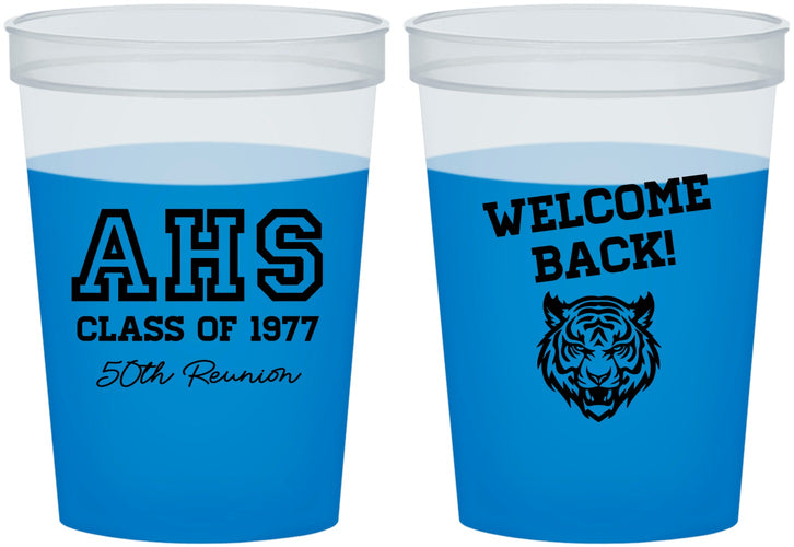 Custom Class Reunion 16 oz Color Changing Cups - Class Of 1977 50 Year | 140014