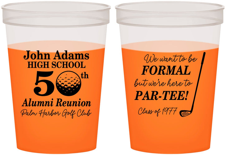 Custom Class Reunion 16 oz Color Changing Cups - Class Of 1977 50 Year | 140024