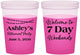 Custom Retirement 16 oz Color Changing Cups - 7 Day Weekends | 150004