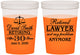 Custom Retirement 16 oz Color Changing Cups - Lawyer | 150025