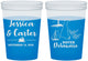 Custom Wedding 16 oz Color Changing Cups - Delaware | 157