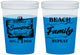 Custom Family Reunion 16 oz Color Changing Cups - Beach Family Repeat | 160013