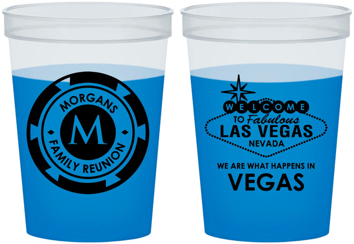 Custom Family Reunion 16 oz Color Changing Cups - Las Vegas | 160037
