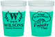 Custom Family Reunion 16 oz Color Changing Cups - Monogram Tree | 160056