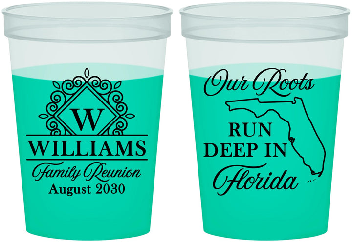 Custom Family Reunion 16 oz Color Changing Cups - Florida | 160057