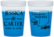 Custom Wedding 16 oz Color Changing Cups - Indiana | 163