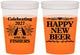 Custom New Years 16 oz Color Changing Cups - 2027 Happy New Beer | 170004