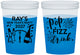 Custom New Years 16 oz Color Changing Cups - 2027 Pop Fizz Drink | 170007