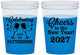 Custom New Years 16 oz Color Changing Cups - 2027 Cheers | 170011
