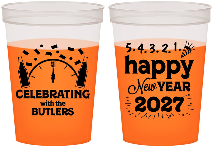 Custom New Years 16 oz Color Changing Cups - 2027 Countdown | 170021