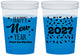 Custom New Years 16 oz Color Changing Cups - 2027 Confetti | 170027