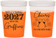 Custom New Years 16 oz Color Changing Cups - 2027 Cheers | 170029