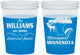 Custom Wedding 16 oz Color Changing Cups - Minnesota | 172