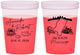 Custom Wedding 16 oz Color Changing Cups - Mississippi | 173