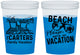 Custom Family Vacation 16 oz Color Changing Cups - Relax We Are On Vacation | 180006