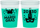 Custom Mardi Gras 16 oz Color Changing Cups - New Orleans | 190003